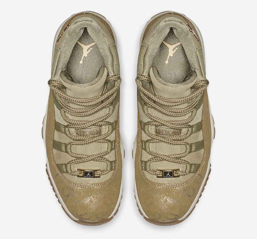 olive lux jordan 11