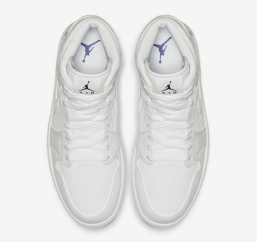 Air Jordan 1 Mid White Ice BQ6578-100