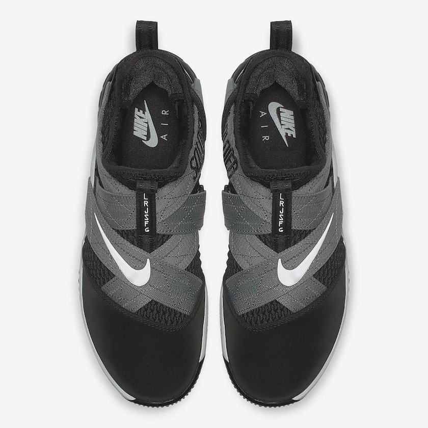 Nike LeBron Soldier 12 Black Grey AO4054-004åå:registered:æ¥æ