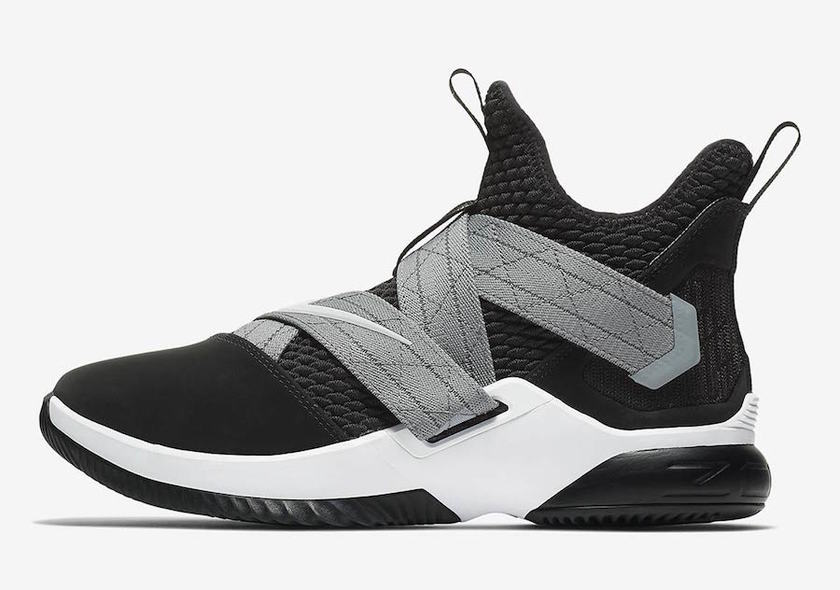 Nike LeBron Soldier 12 Black Grey AO4054-004åå:registered:æ¥æ