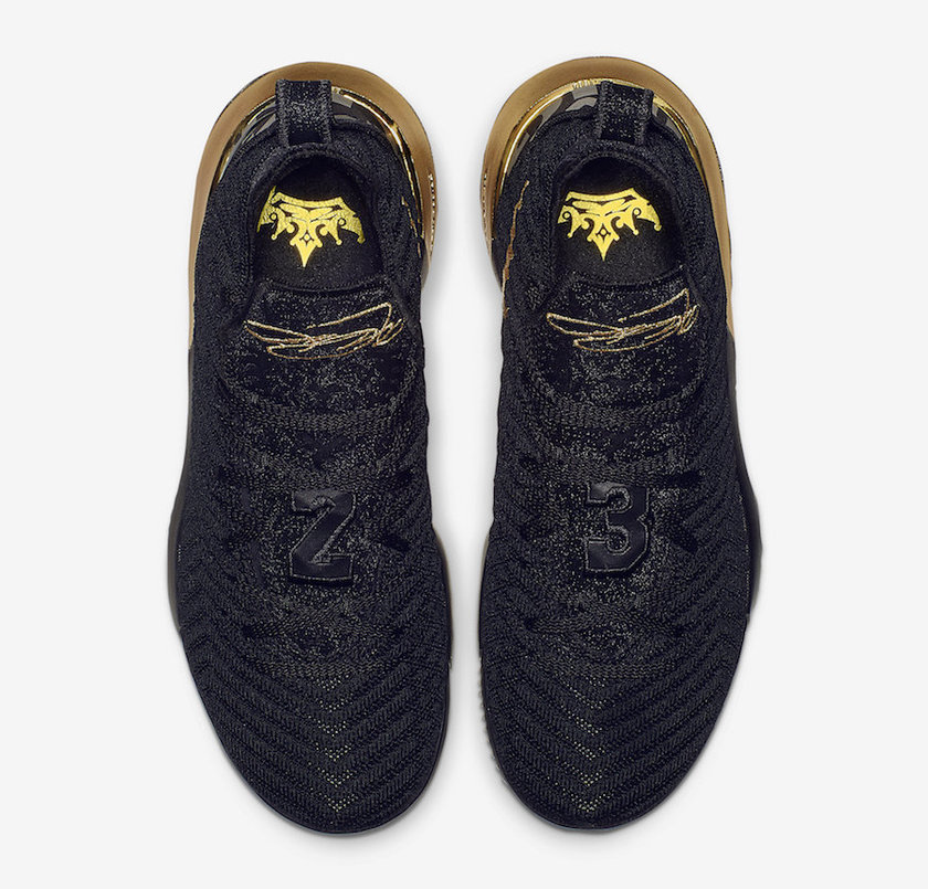 Nike LeBron 16 Im King Black Gold BQ5970-007åå:registered:æ¥æ