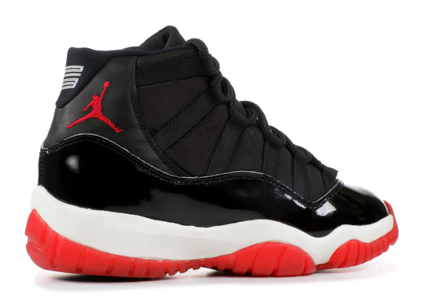 Air Jordan 11 OG Bred 2019é»è²ç½è²æ ¡éçº¢è²
