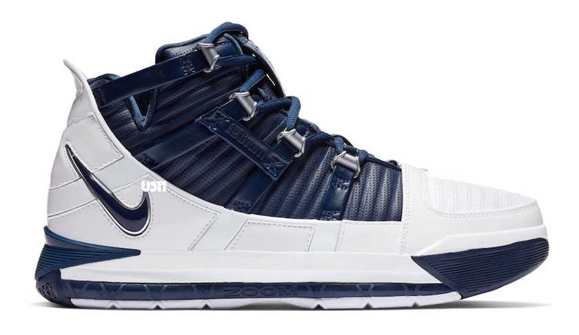 Nike LeBron 3 White Navy AO2434-103åå:registered:æ¥æ