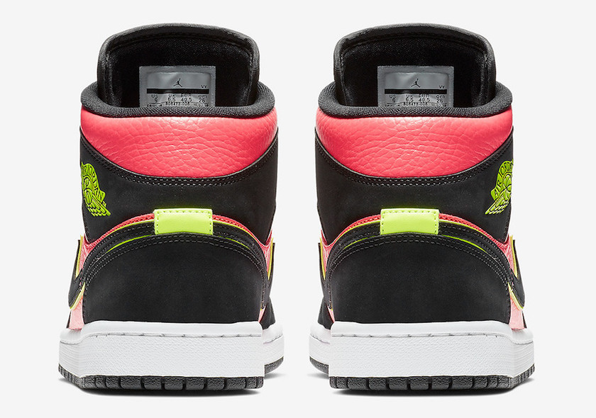 Air Jordan 1 Mid Hot Punch BQ6472-006å叿¥æ