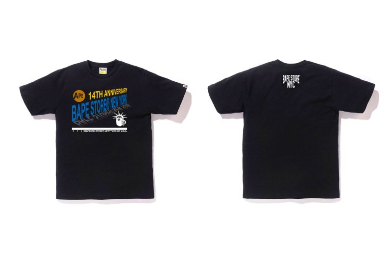 A BATHING APEÂ:registered: ç¼ä½ç´ç´æè¦åº 14 å¨å¹´ç´å¿µ T-Shirt