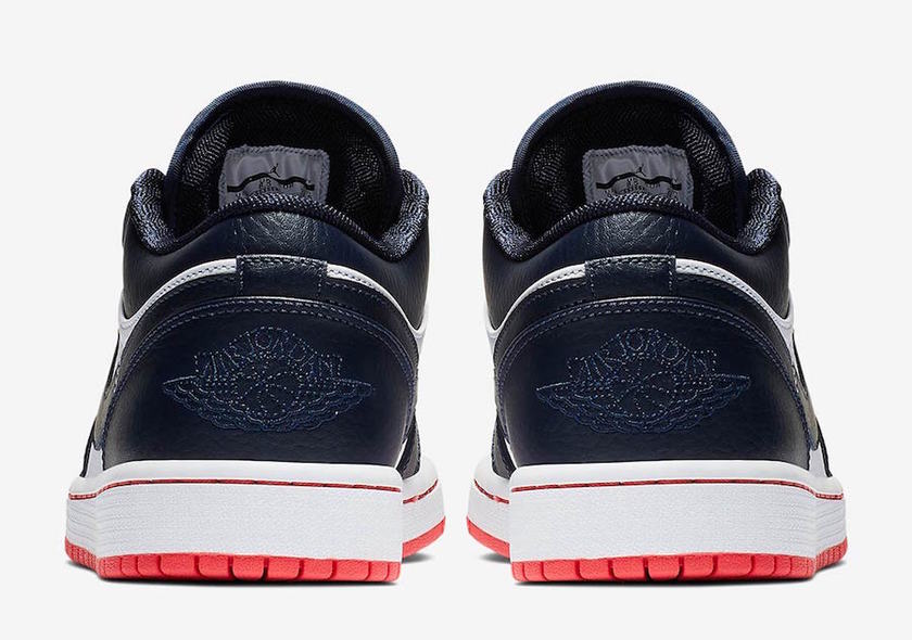 Air Jordan 1 Low Obsidian Ember Glow 553558-481å叿¥æ