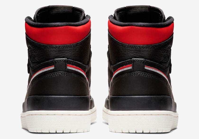 Air Jordan 1é«å表带é»è²çº¢è²AQ7924-016å叿¥æ