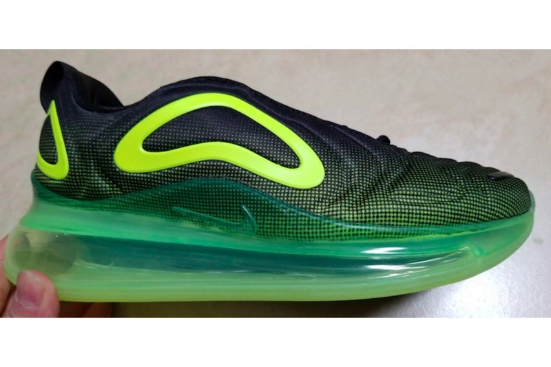 Nike 2019 ææ°å¤§ä½ Air Max 720ãNeonãé
è²æå
