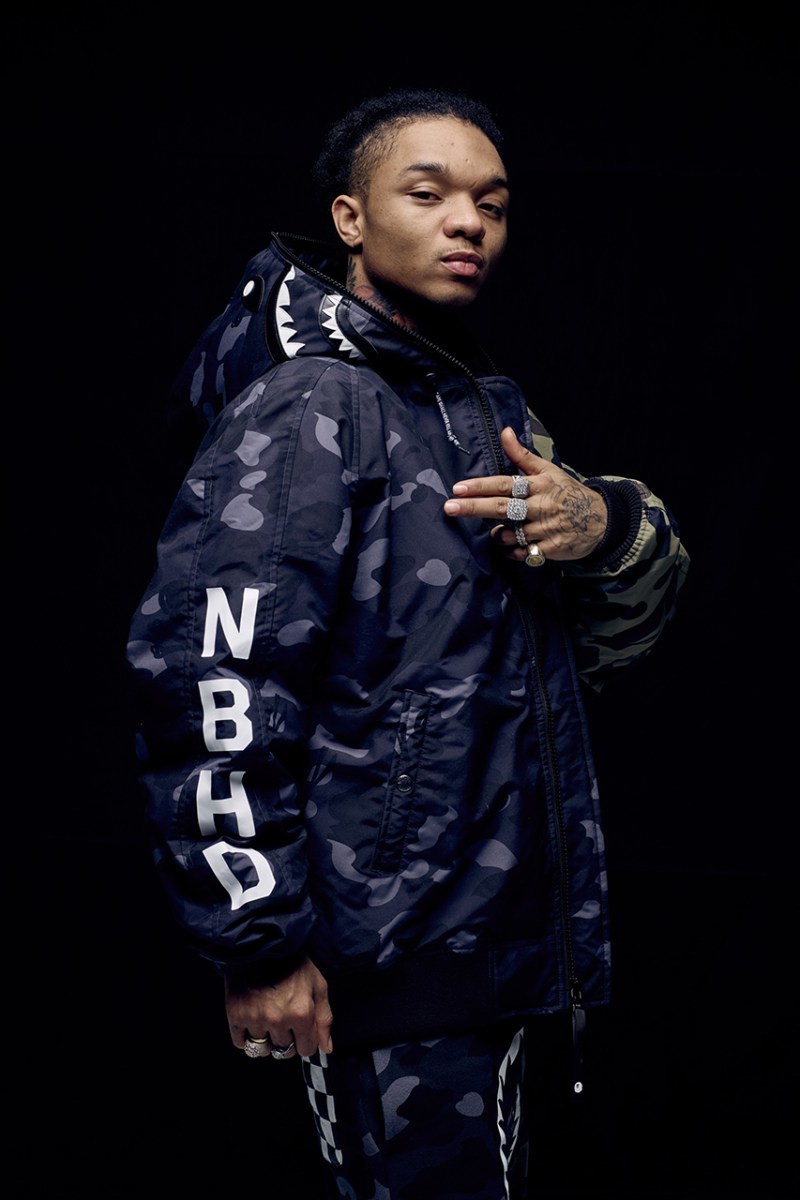 Rae Sremmurd åºé¡ A BATHING APEÂ:registered: x NEIGHBORHOOD å
¨æ°è¯åç³»å Lookbook