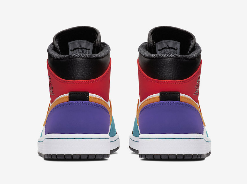Air Jordan 1 Mid Bred Multi-554724-125åå:registered:æ¥æ