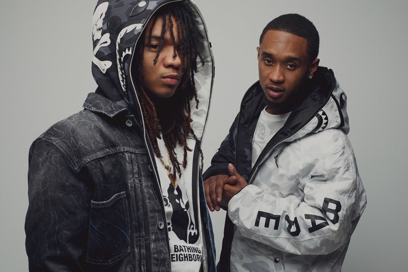 Rae Sremmurd åºé¡ A BATHING APEÂ:registered: x NEIGHBORHOOD å
¨æ°è¯åç³»å Lookbook
