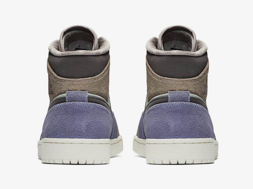 Air Jordan 1 Mid Suede 852542-203å叿¥æ