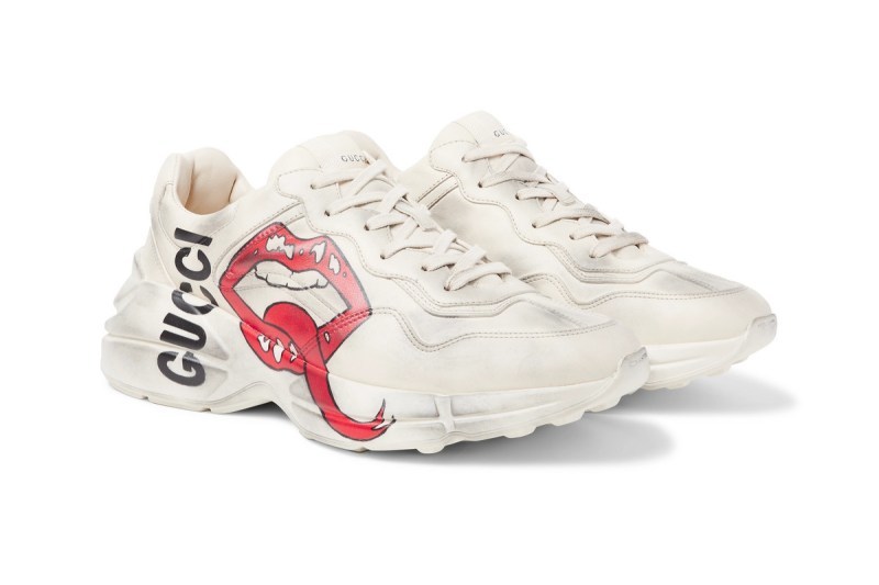 Gucci å¾:copyright:å¤éåé Rhyton Sneaker è¿ä¾å
¨æ°ãææ»¾é¢¨ãè¨è¨