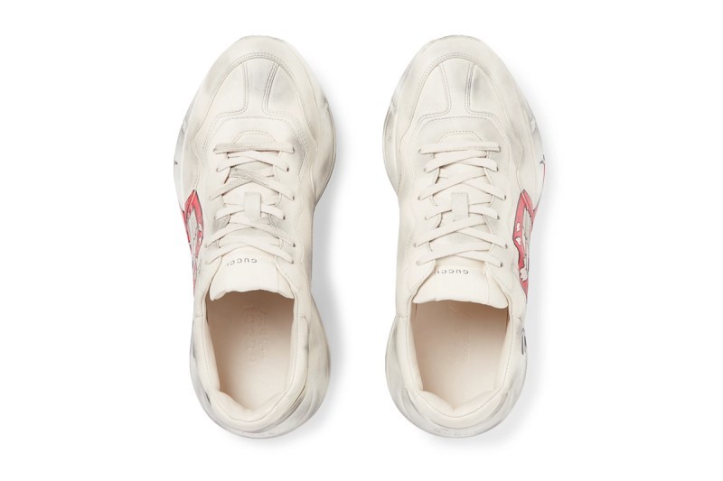 Gucci å¾:copyright:å¤éåé Rhyton Sneaker è¿ä¾å
¨æ°ãææ»¾é¢¨ãè¨è¨