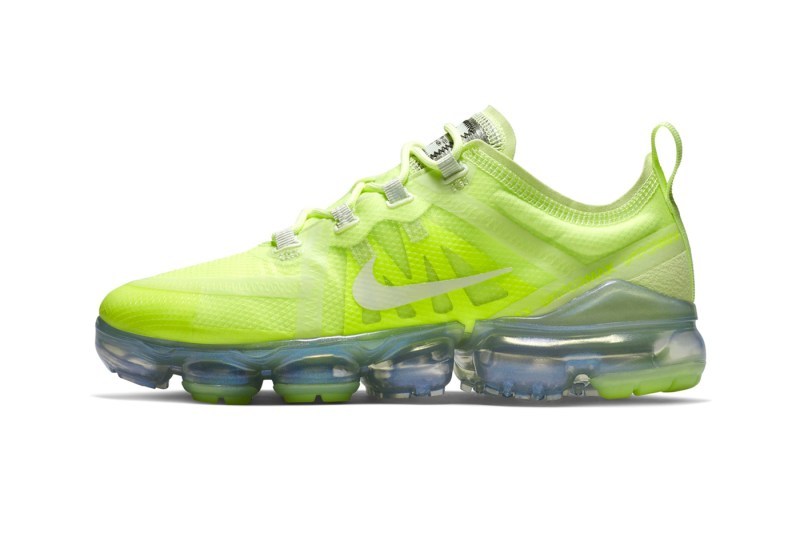 Nike Air VaporMax 2019 å
¨æ°é
è²è¨è¨ãVolt Glowã