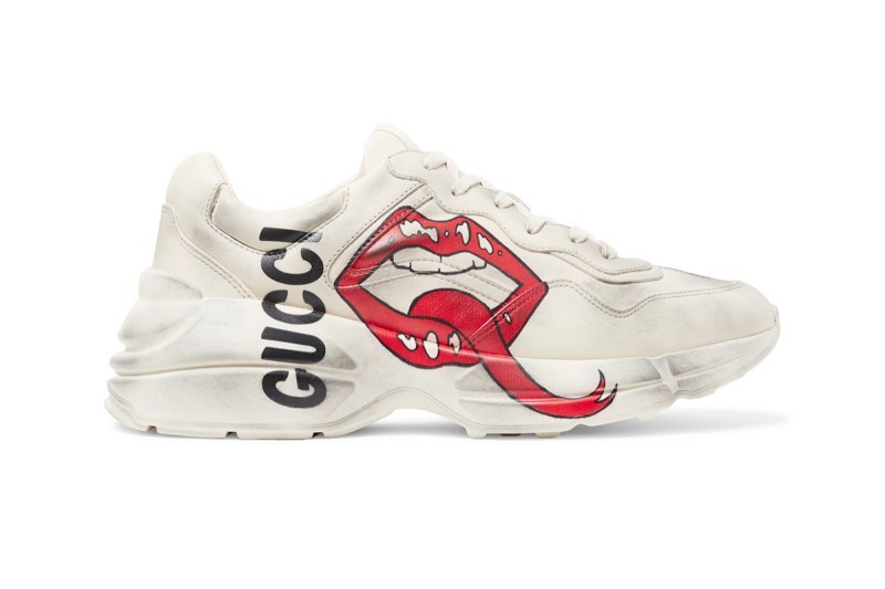 Gucci å¾:copyright:å¤éåé Rhyton Sneaker è¿ä¾å
¨æ°ãææ»¾é¢¨ãè¨è¨