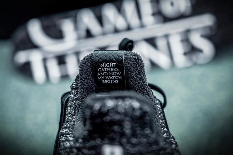 çå
è¿è³ãGame of Thronesãx adidas UltraBOOSTãNight's Watchãè¯åé
è²