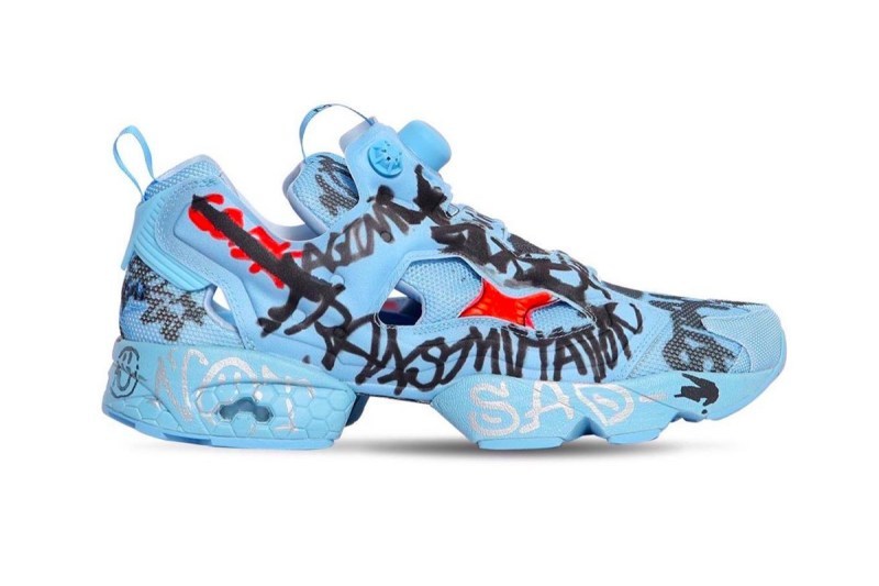Vetements x Reebok å
¨æ°è¯å Instapump Fury 2.0ãBlueã鿬¾