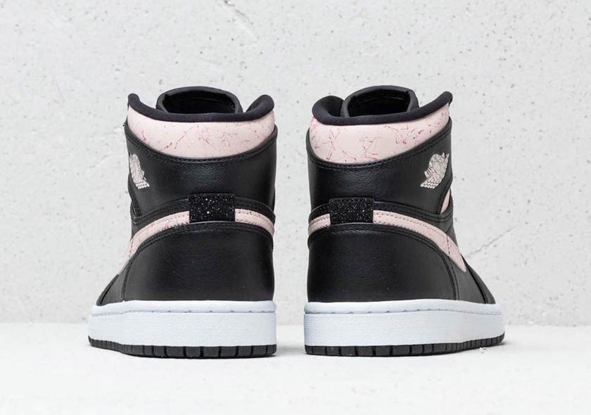 Air Jordan 1é«çº§é»è²æ·¤æ³¥çº¢AQ9131-001