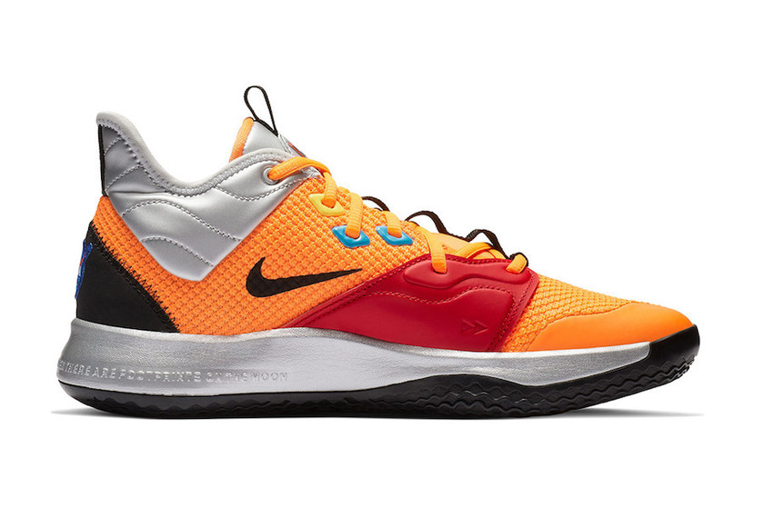 Nike PG 3 NASA Total Orange AO2607-800å叿¥æ