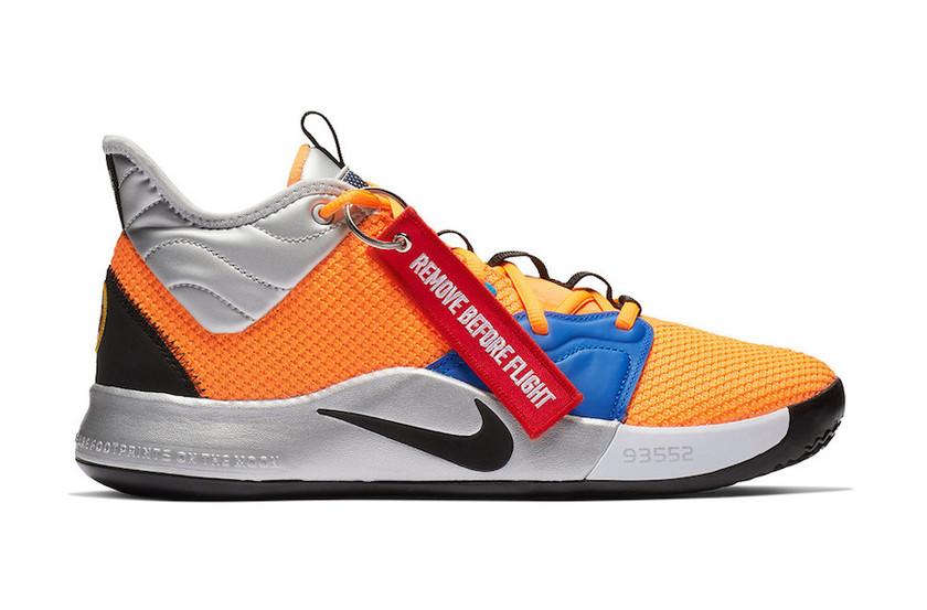 Nike PG 3 NASA Total Orange AO2607-800å叿¥æ