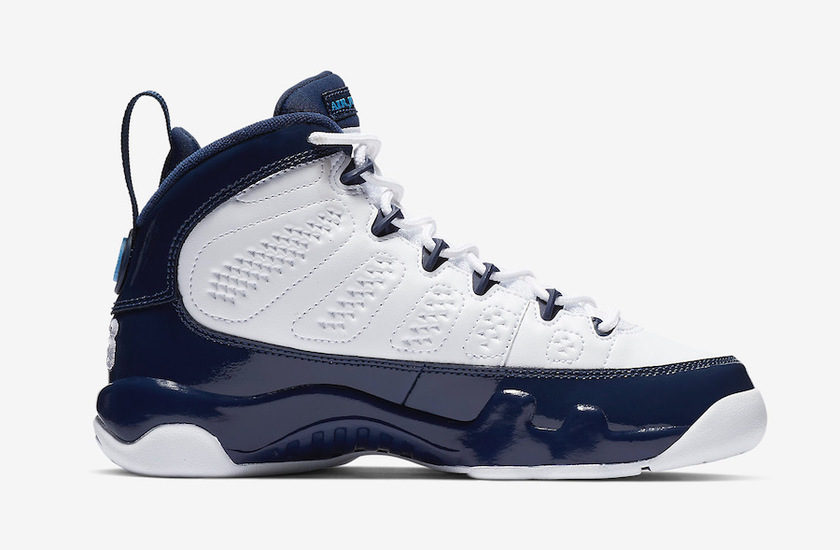 Air Jordan 9 UNC All-Star University Blue Midnight Navy 302370-145 Release Date