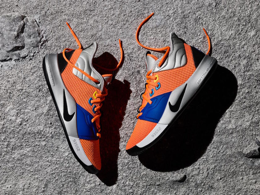 Nike PG 3 NASA Total Orange CI2666-800åå¸æ¥æä»·æ ¼