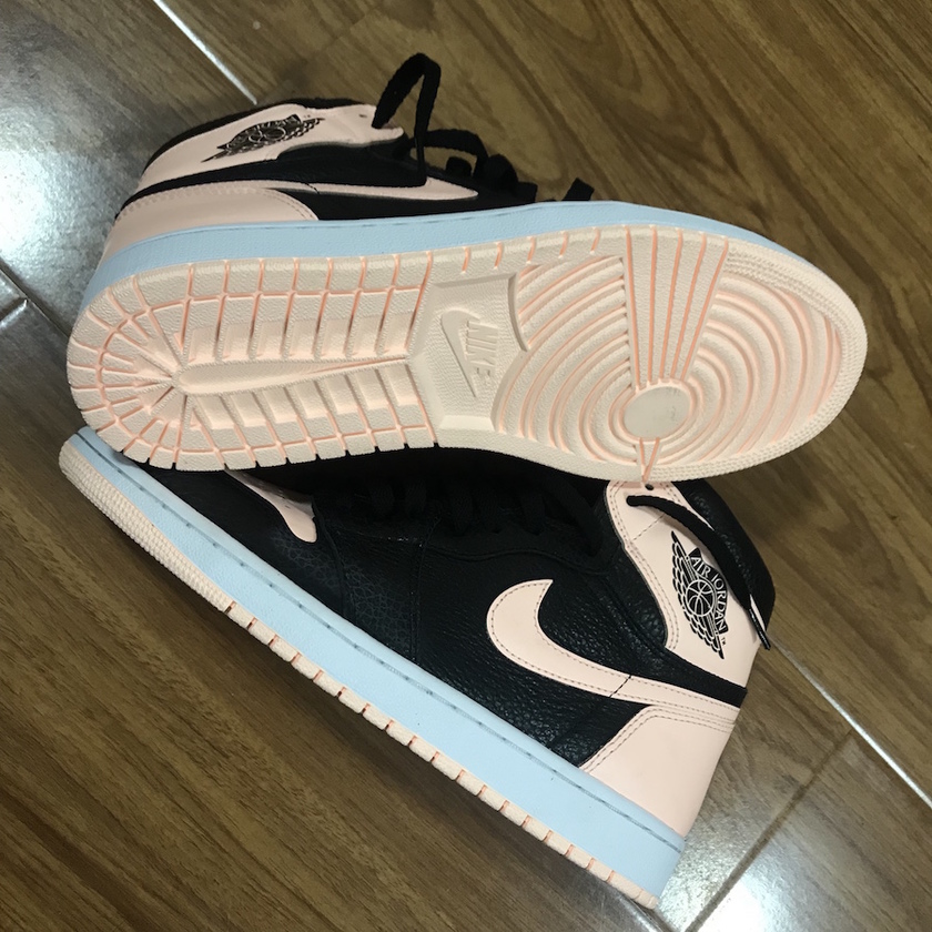 Air Jordan 1 Crimson Tint Pink Toe 555088-081åå:registered:æ¥æ