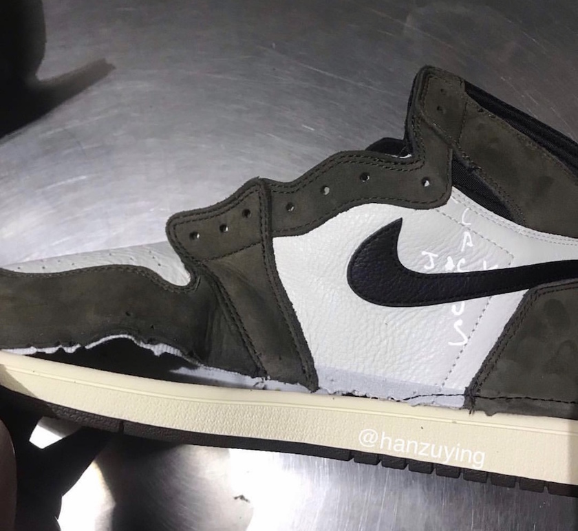 Travis Scott Air Jordan 1ä»äººææ°å
CD4487-100 2019å叿¥æ
