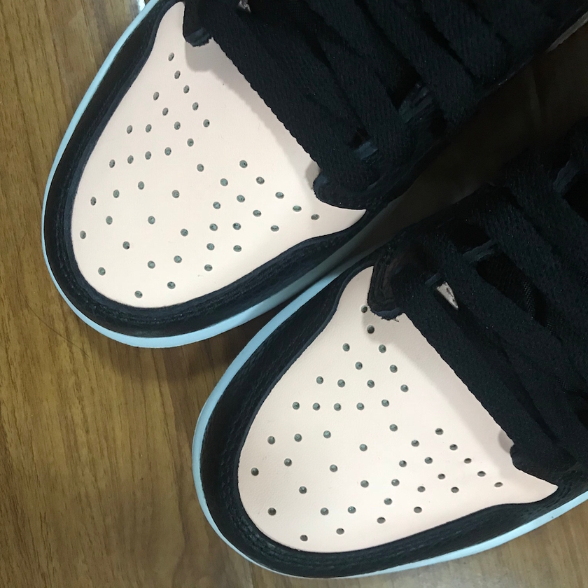 Air Jordan 1 Crimson Tint Pink Toe 555088-081åå:registered:æ¥æ