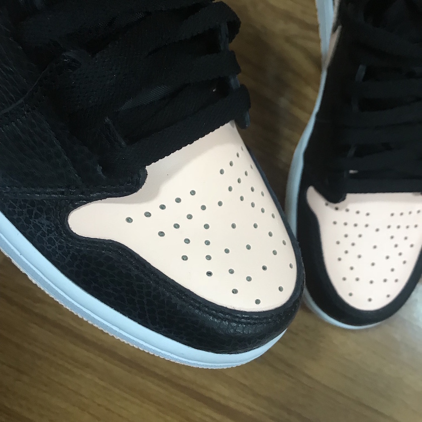 Air Jordan 1 Crimson Tint Pink Toe 555088-081åå:registered:æ¥æ