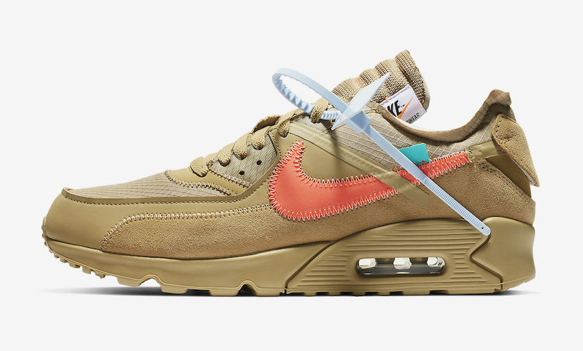 Off-White Nike Air Max 90 Desert Ore 2019åå:registered:æ¥æ
