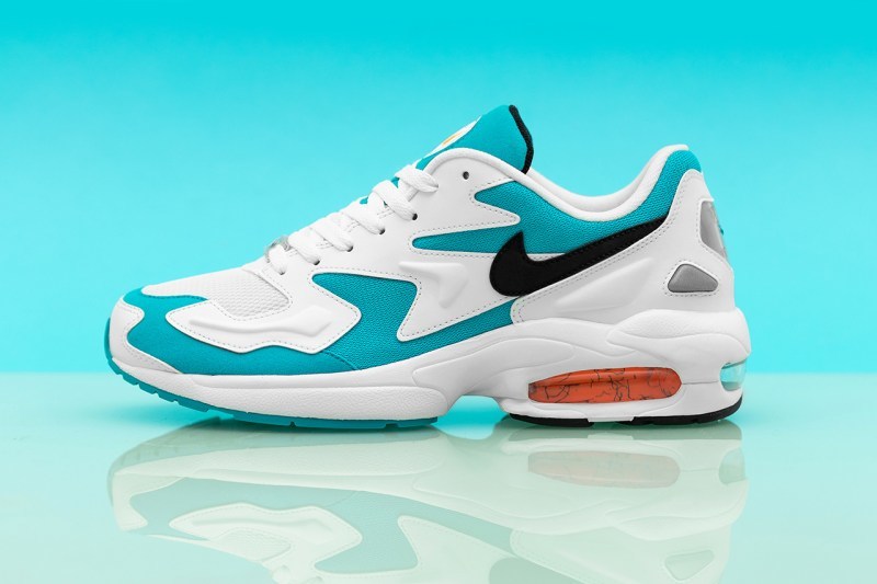 Nike Air Max2 Light å¨æ°éè²è¨­è¨ãBlue Lagoonã
