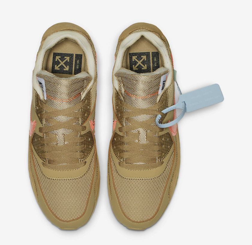 Off-White Nike Air Max 90 Desert Ore 2019åå:registered:æ¥æ