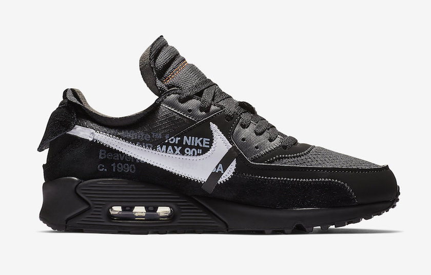 Off-White Nike Air Max 90é»è²2019å叿¥æ