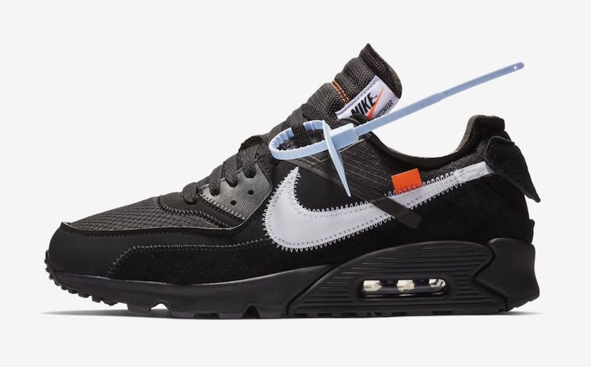 Off-White Nike Air Max 90é»è²2019å叿¥æ