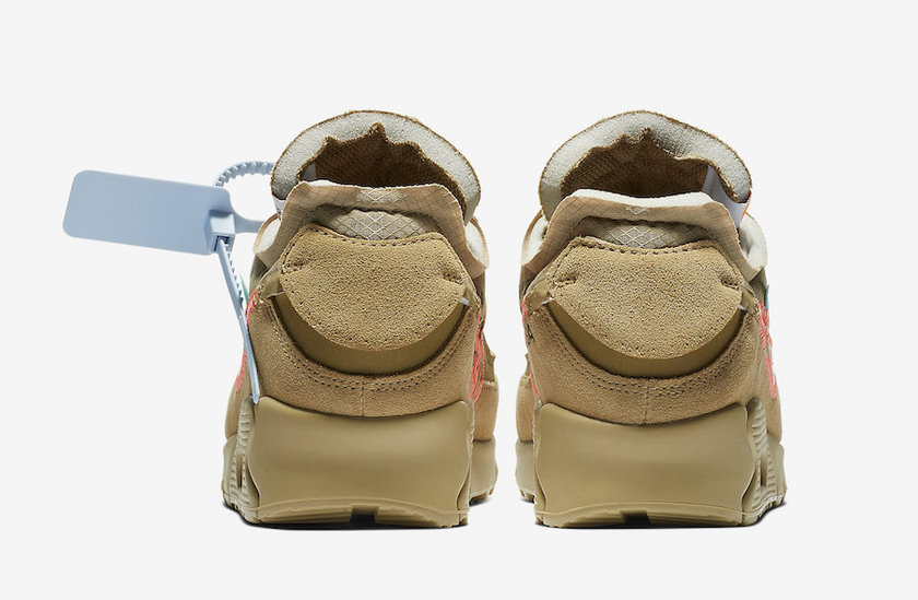 Off-White Nike Air Max 90 Desert Ore 2019åå:registered:æ¥æ