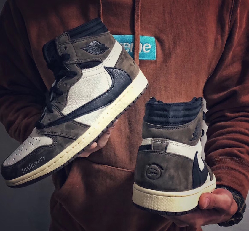 Travis Scott Air Jordan 1 Dark Mochaå叿¥æ