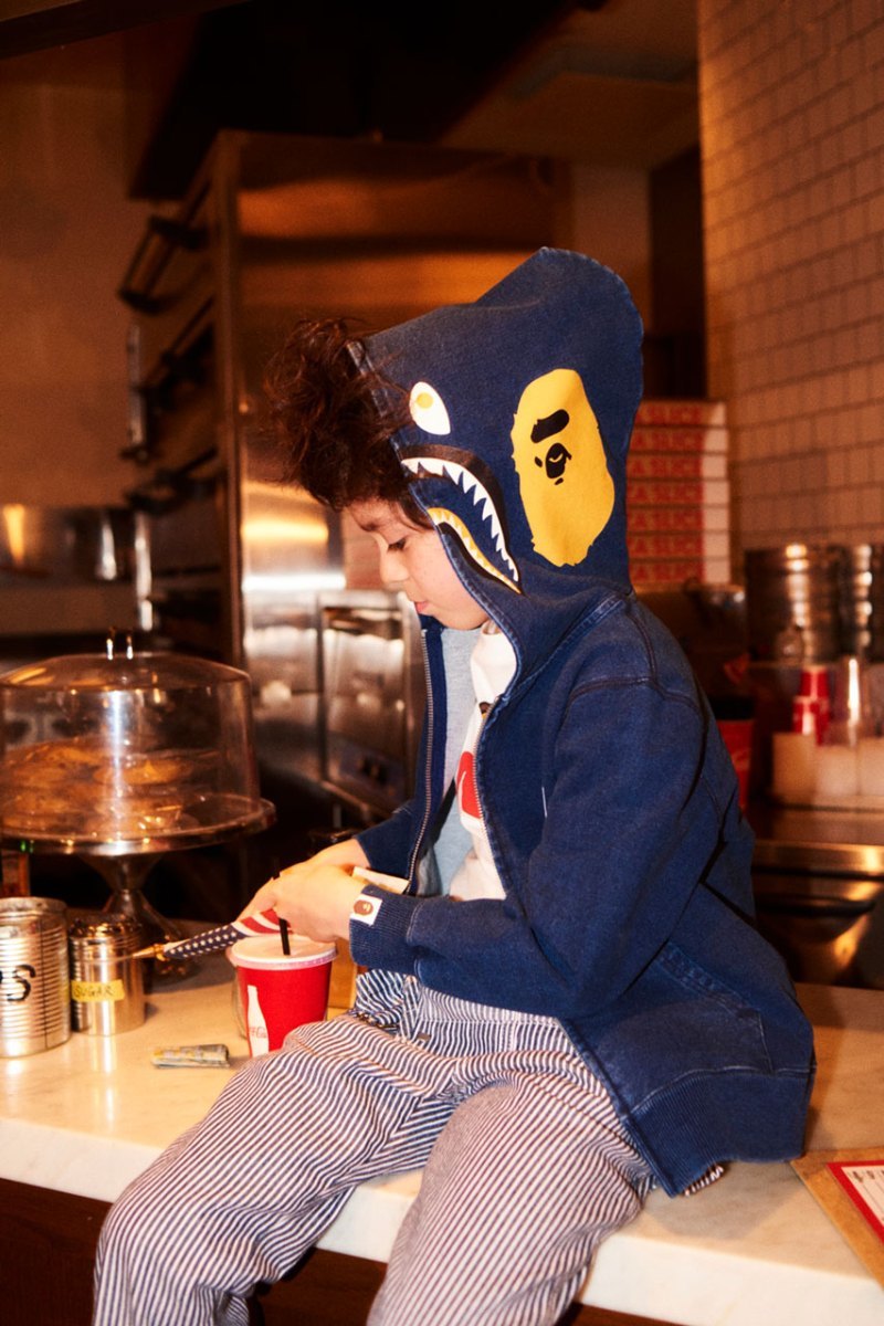 BAPE KIDS x Lee Jeans 2019 è¯å奿³¨ç³»å䏿¶
