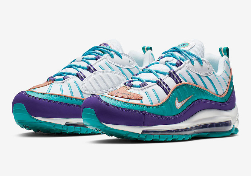 Nike Air Max 98ç´«è²æ·±éè²640744-500å叿¥æ