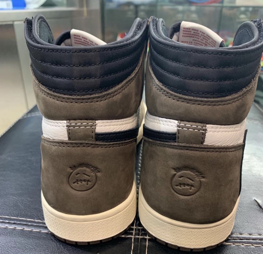 Travis Scott Air Jordan 1ä»äººææ°å
2019 CD4487-100å叿¥æ