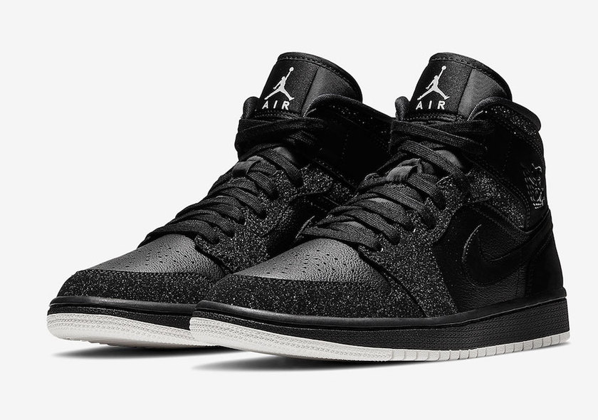 Air Jordan 1 Mid WMNSéªå
é»ç½è²BQ6472-001å叿¥æ