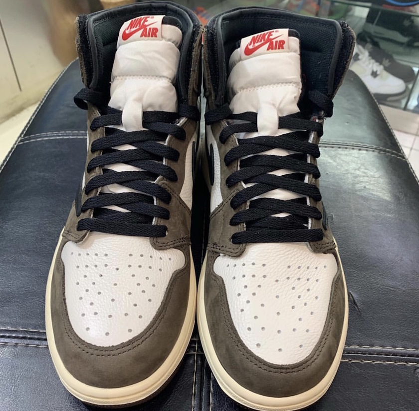 Travis Scott Air Jordan 1ä»äººææ°å
2019 CD4487-100å叿¥æ