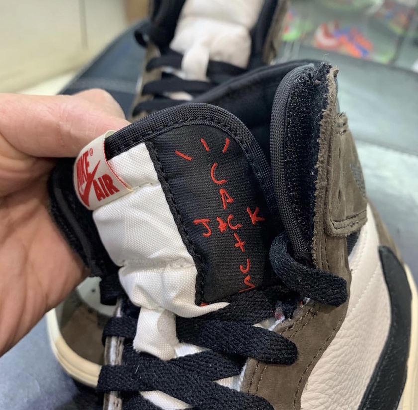 Travis Scott Air Jordan 1ä»äººææ°å
2019 CD4487-100å叿¥æ
