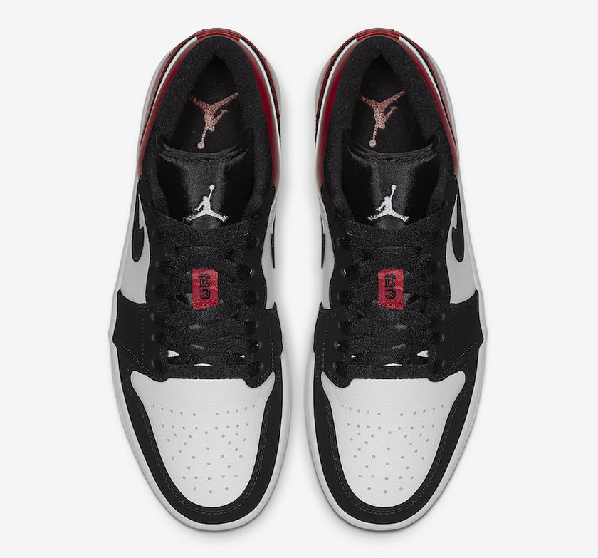 Air Jordan 1 Low Black Toe 553558-116å叿¥æ