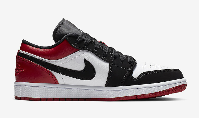 Air Jordan 1 Low Black Toe 553558-116å叿¥æ