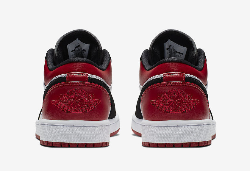 Air Jordan 1 Low Black Toe 553558-116å叿¥æ