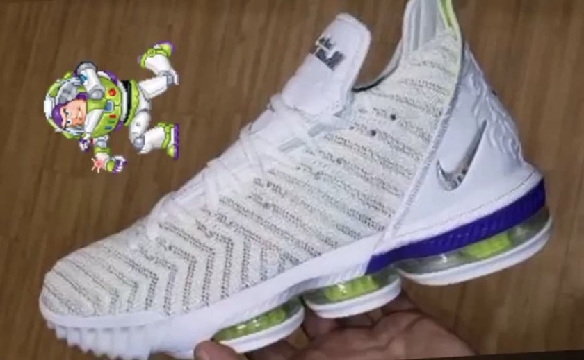 Nike LeBron 16 Buzz Lightyearç½è²å¤è²è¶
è¡èå叿¥æ