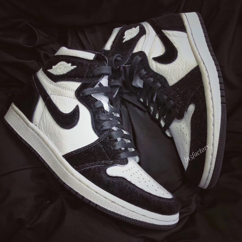 Air Jordan 1 Retro High OG女è£
é»è²ç½çç«2019 CD0461-007å叿¥æ