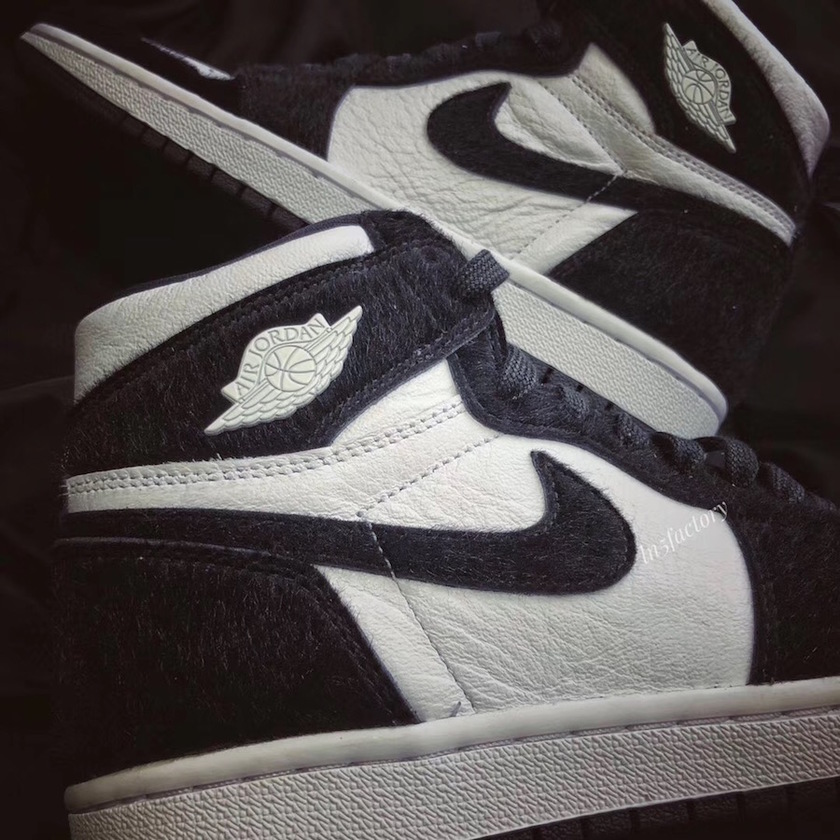 Air Jordan 1 Retro High OG女è£
é»è²ç½çç«2019 CD0461-007å叿¥æ